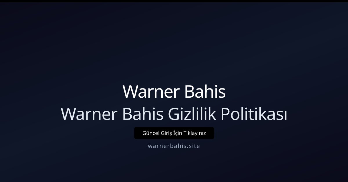 alfabahis Gizlilik Politikası